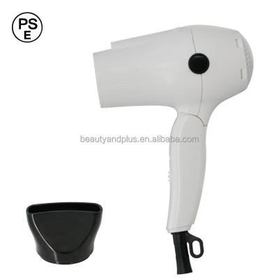 China Foldable Dual Voltage Hot Selling Universal Hotel Use Small Hotel Logo Travel High Power Private Foldable Mini Hair Dryer for sale