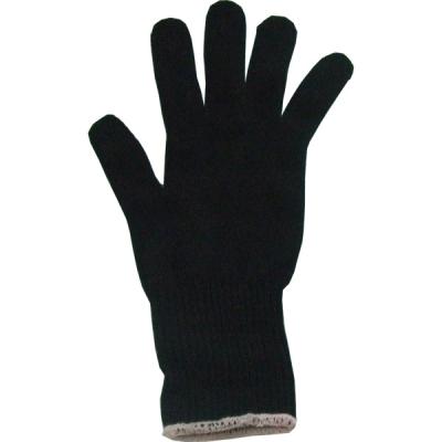 China Anti-heat cotton hair tool operation glove 5 finger black hair heat protection heat resistant glove for curling iron for sale