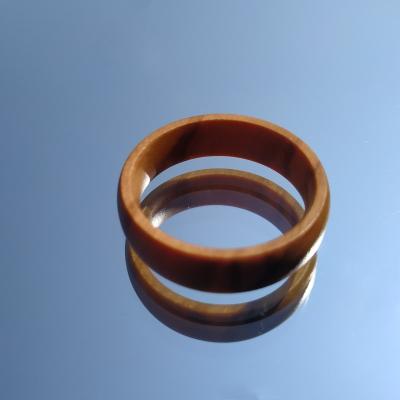 China Rural Pastoral Style Manufacturer's Proposal Customized Olive Wood Ring With A Variety Of Ring Numbers MEN RING for sale