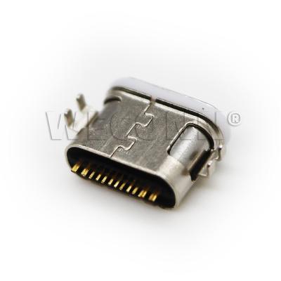 China Type C Conector 3.0 16pin Sim Smt Ip Ip 65 USB-c Female PCB Ip67 Smd 3.1 Waterproof Micro Connector for sale