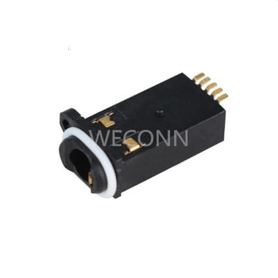 China audio & Video Waterproof Audio Jack Connector 3.5mm Audio Jack SMT for sale