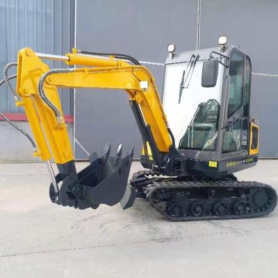 China Construction Material Shops Chinese AW20 Excavator 2 Ton China Best Quality Small Size Mini Crawler Rubber Track Excavator For Sale for sale