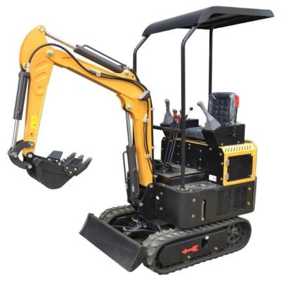 China Construction Material Shops AW10 Mini Hydraulic Crawler Mini Excavator Machine Excavators Price Digger Manufacturer for sale