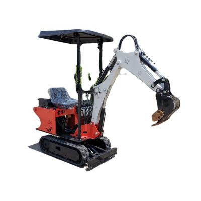 China Construction Material Stores 0.8t 800kg Hydraulic Mini Crawler Excavator Maker Digger Machine in Home Use Orchard Garden Farm for sale