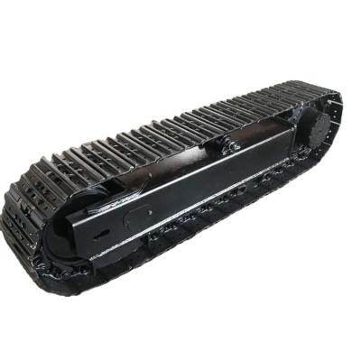 China High Quality Aowei Good Construction Machinery Crawler Undercarriage Rubber Track Chassis For Excavator, Drilling, Mining, Screening Machine for sale