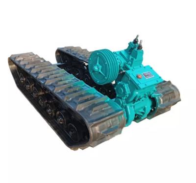 China Construction Material Stores Track Crawler Undercarriage Spare Part Steel Rubber Track Chassis System From 0.5Ton To Mining 120Ton Drilling for sale