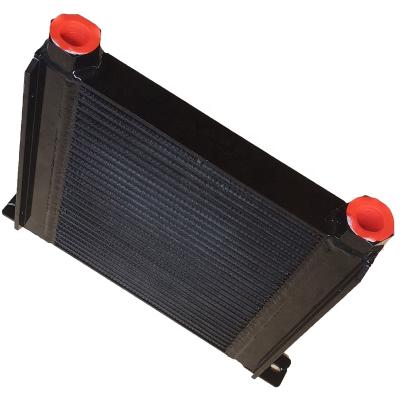 China Heat Transfer Cooling Good Sale Air Cooled Oil Cooler For Screw Air Compressor,China Manufacturer Heat Exchange Price for sale