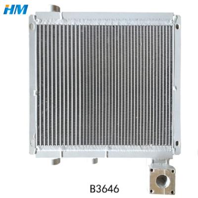 China Heat transfer oil cooler cooling supplier in china screw air compressor oil cooler air oil cooler radiator manufacture for sale