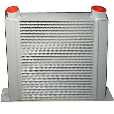 China Heat Transfer Cooling And Heating Custom Aluminum Micro Channel Flat-fin Heat Exchanger Cooler For Screw Air Compressor for sale