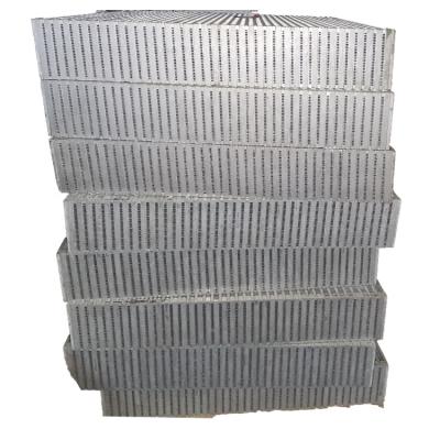 China Refrigeration Parts Made In China Best Selling Plate Bar Heat Exchanger Core Oil Cooler Radiator Aluminum Core for sale