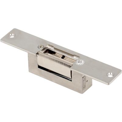 China Easy Installation Heavy Duty Short Panel 12v Stainless Steel Electric Strike Lock For Sliding Door for sale