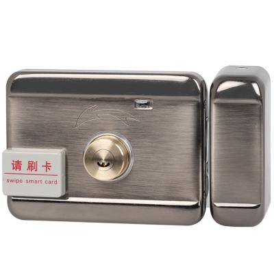 China Security Easy Installation Single / Double Cylinder Electric Motor Locks For Access Control And Intercoms for sale