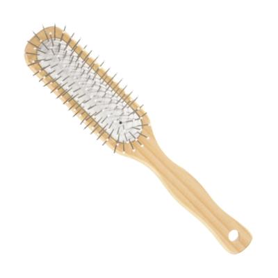 China Best Selling Nondisposable Salon Bamboo Pure Hair Brushes Massage On Sale for sale