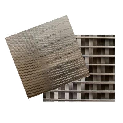 China Ss 304 316 Wedge Wire Screens Slot Well Johnson Welded Mesh For Mining Industry for sale