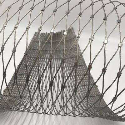 China Zoo-Mesh Fence Stainless Steel Wire-Seil Mesh Net High Strength zu verkaufen