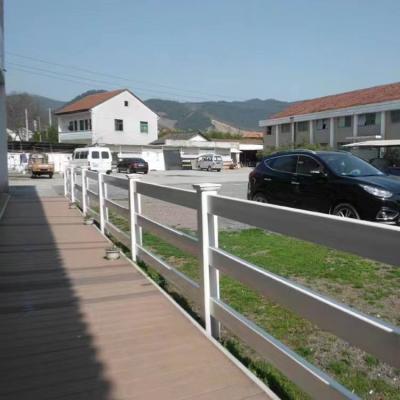 China Outdoor Vinyl Fence 1.5*2.5m White Color Plastic PVC Rail Fence for sale