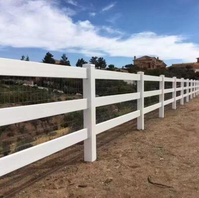 Chine Fermeture en vinyle à 3 rails, fermeture en PVC à cheval hauteur 1,2 m à vendre