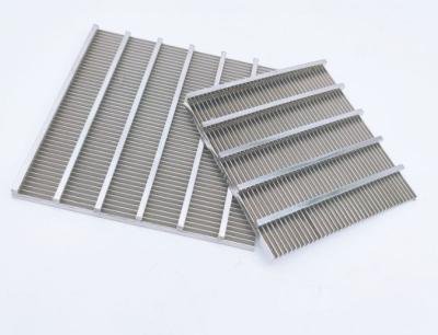 China 0.2mm Wedge Wire Screens Welded Flat Panel Customized for sale