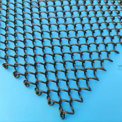 China Metal Drapery Chain Mail Mesh Curtain Metal Coil Drapery Metal Mesh Curtain Mesh for Space Partition&Room Divider en venta