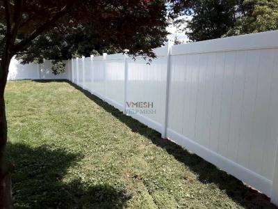 China Durable Garden Pvc Fence Privacy Heavy Duty White Panels for sale