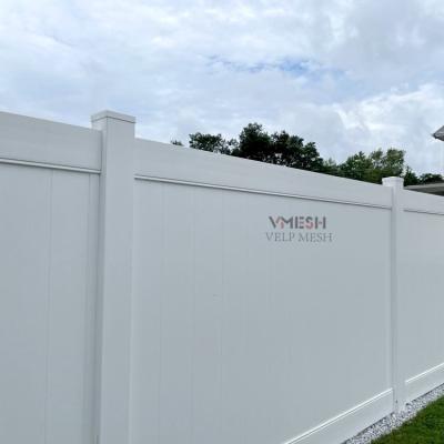 Chine 6*8 White Yard Safety Vinyl rail Fence de clôture à vendre