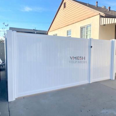 China High Strength 6 Foot Pvc Privacy Fence Maintenance Free for sale