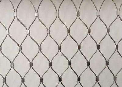 China 3.0mm 3.2mm Pulver Edelstahl-Seildraht-Mesh Nets PVDF beschichtet zu verkaufen