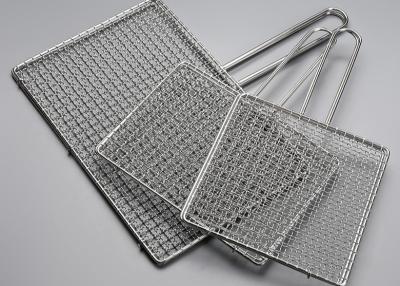 China alambre Mesh Grates de la parrilla de la BARBACOA del carbón de leña del alambre de 0.5mm-5.0m m 100*200m m 300*500m m en venta