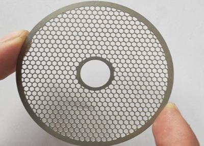 China Precision Electronics Perforated Metal Mesh Ultra Fine 0.04mm Hole for sale