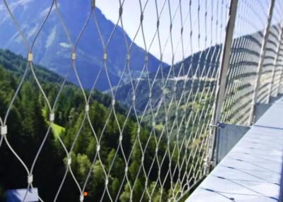 Chine Verrouillage flexible d'individu de la maille 30m/petit pain de corde d'acier inoxydable de balcon de sécurité à vendre