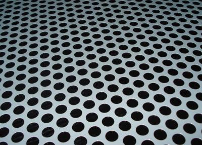 China SS201 SS304 Stainless Steel 4x8 Perforated Metal Sheet 2mm Round Hole for sale