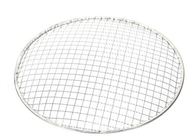 China De beschikbare van de Grillroosters van de Picknick Kokende BARBECUE Draad Mesh Round Crimped Te koop