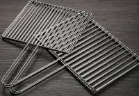 China Faltender Rost-Beweis-Grill, der Korb-Edelstahl-Grill Netto-Mesh For Fish grillt zu verkaufen