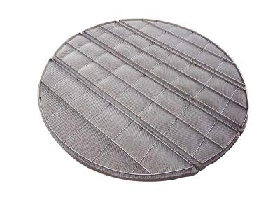 China SUS316 Wire Mesh Demister Pad 2*3mm 4*6mm Hole For Gas Liquid Filter for sale