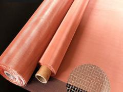 Velp Red Copper Mesh Faraday Cage EMF Shielding 30m Length