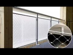 316 Material Animal Enclosure Stainless Steel Wire Rope Mesh for Zoo