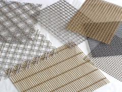 Architectural and decorative wire mesh panels are metal mesh products used for architecture and inte