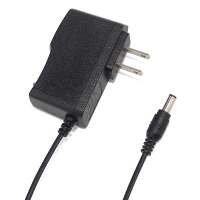 China CCTV Product SMPS-10W USA Plug In Universal 5.5x2.1mm Connector Power Adapter AC DC 5V 2A Style Plug In Adapter For LED Light Power Supply for sale