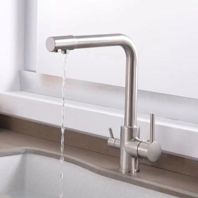 China Kitchen Economic Sanitary Faucet Electric Faucets Items Hot And Cold Water And Water Purifiers Filter Water for sale