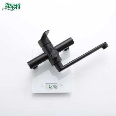 China Modern Wall Mounted Kitchen Sink Taps Single Handle Kitchen Faucet for sale