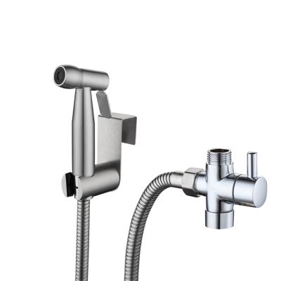 China High Quality Modern 304 Stainless Steel Bathroom Bidet Faucet Hand Held Sprayer for sale