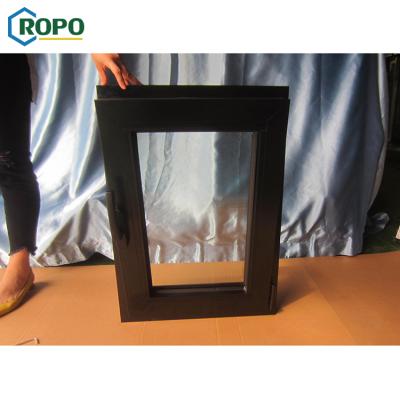 China Folding Screen AWA And WERS Certified Thermal Break Residencial Aluminum Tilt And Rotate Hinge Window for sale