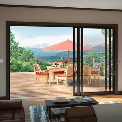 China EUROPEAN Australia Standard Philippines Aluminum Price Outside Slide Door For House for sale