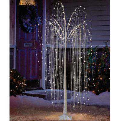 China Plastic outdoor use led willow light for festival decoration for sale