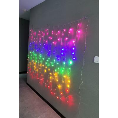 China Indoor or Outdoor Hot Selling Fairy Wedding Led Star Light Curtain for sale