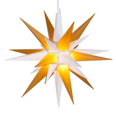 China Cheap Moravian Star Factory Price Christmas Tree Star Decoration Led Topper for sale