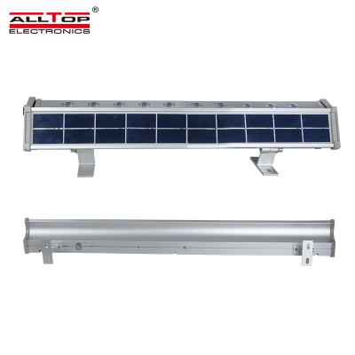 China ALLTOP ROAD Aluminum Waterproof High Power PC Ip65 10w 20w Bridge Park Outdoor Solar Led Wall Washer Light for sale