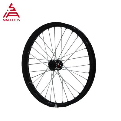 China QSMOTOR ALLOY 19inch Front Rear Aluminum Wheel Rim Assembly For Electric Bike Bicycle Conversion Kit 3000w for sale