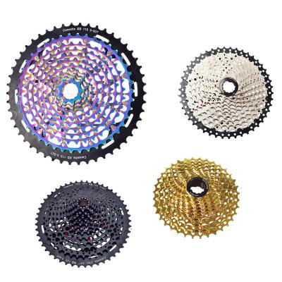 China Various models of steel SUN 8/9/10/11/12 speed mountain bike flywheel 11-32T/36/40/42/46/50T cassette dropout other bicycle parts for sale