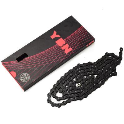 China YBN 11speed mtb road bike chain other bicycle parts semi-hollow ultralight black links 112 cycle circular shift YBN SLA H11 TIB chain for sale